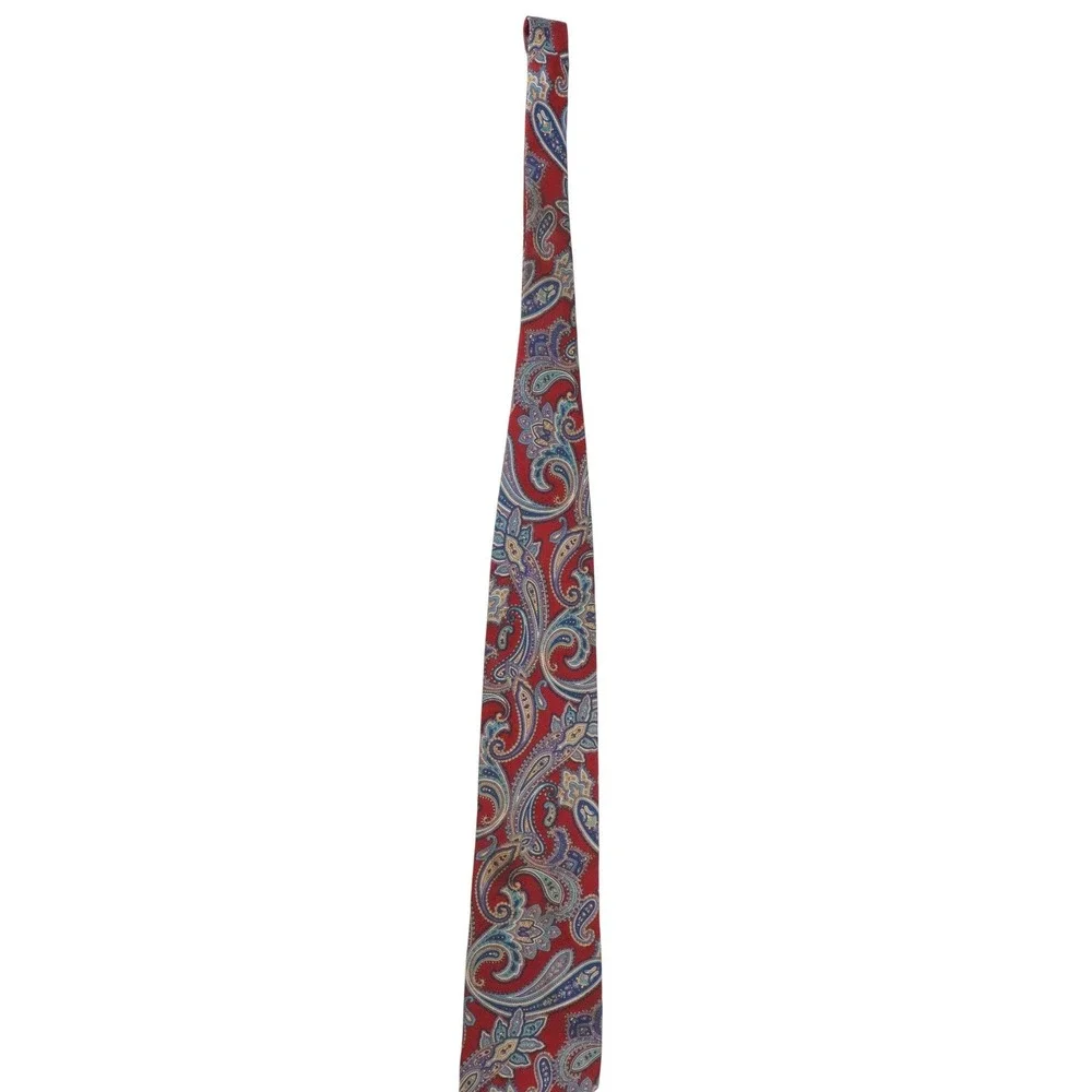 Vintage Christian Dior Monsieur Tie Lot 3 Paisley Abstract Designer Neckties USA